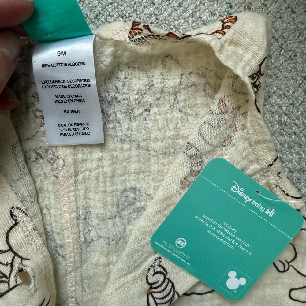 NWT Disney Pooh - Baby Romper, 9M